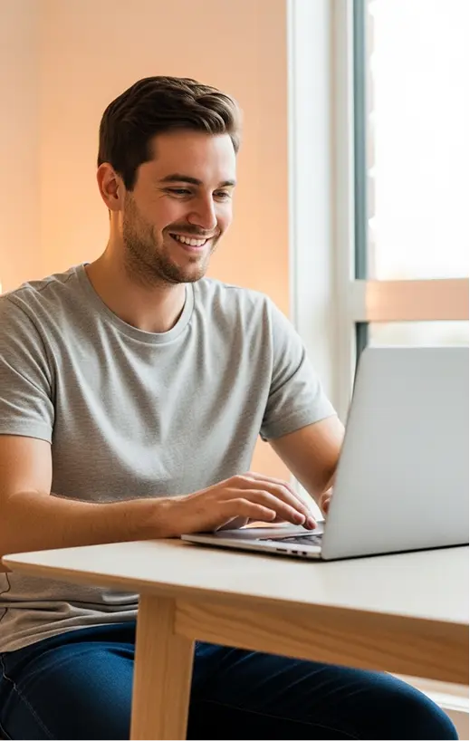 ragazza in psicoterapia online