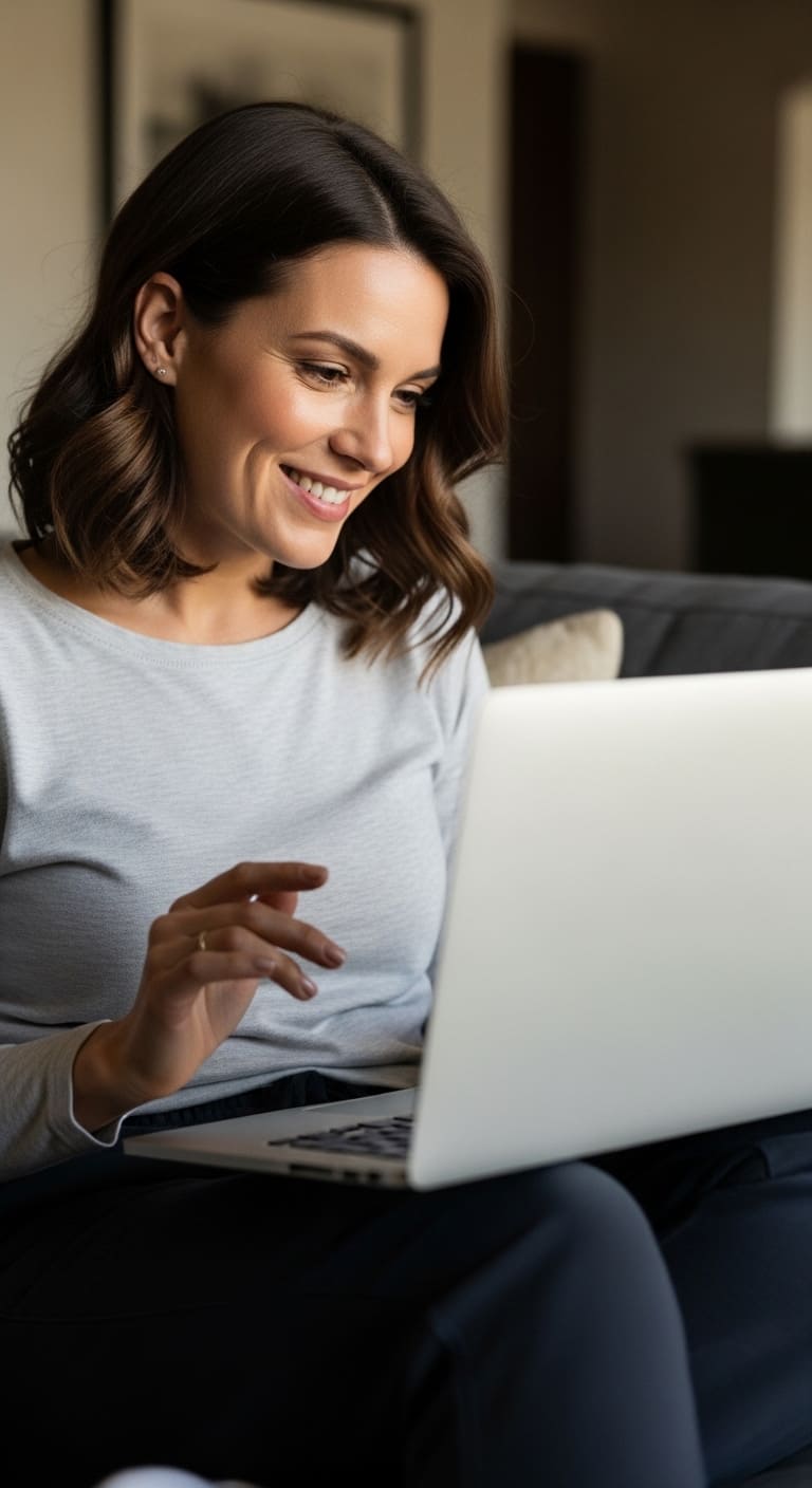 ragazza in psicoterapia online