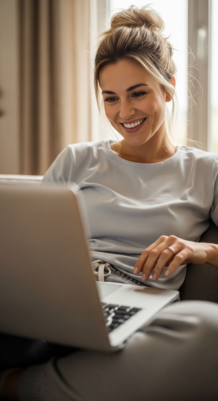 ragazza in psicoterapia online